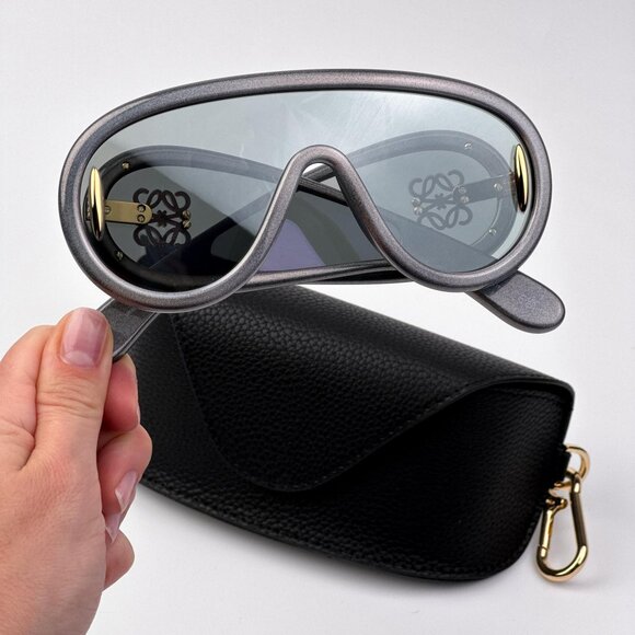 Loewe X PAULA'S IBIZA LW40108I Sunglasses – Metallic Grey | Model LW40108I 05X - Picture 1 of 13